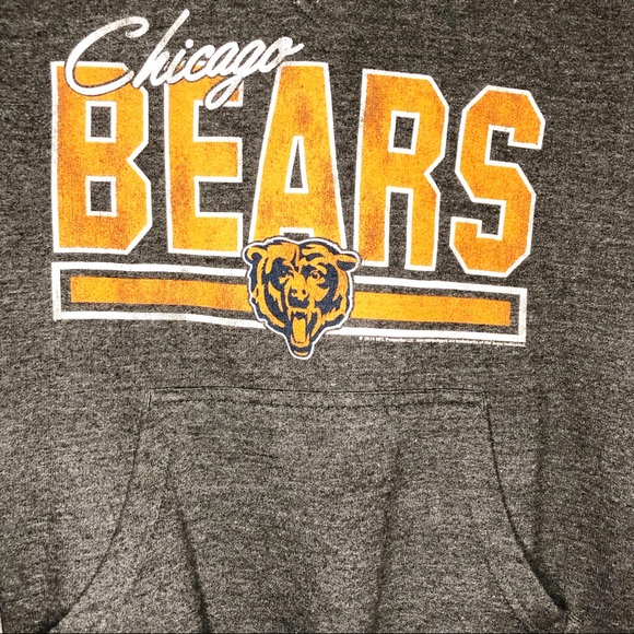 NFL Gray & Orange Chicago Bears Hoodie - Picture 2 of 4
